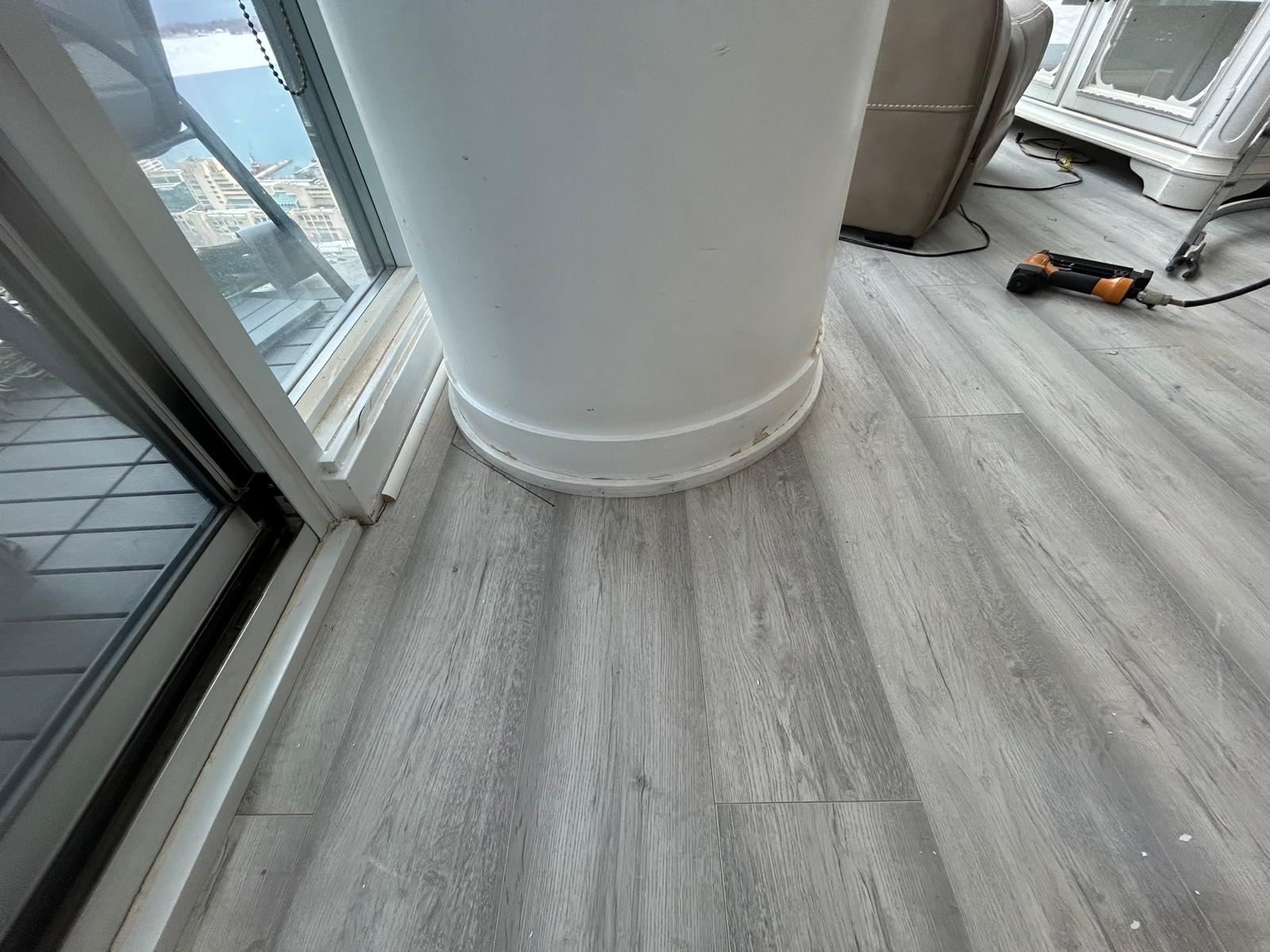 Room Installation — Premium Vinyl Plank