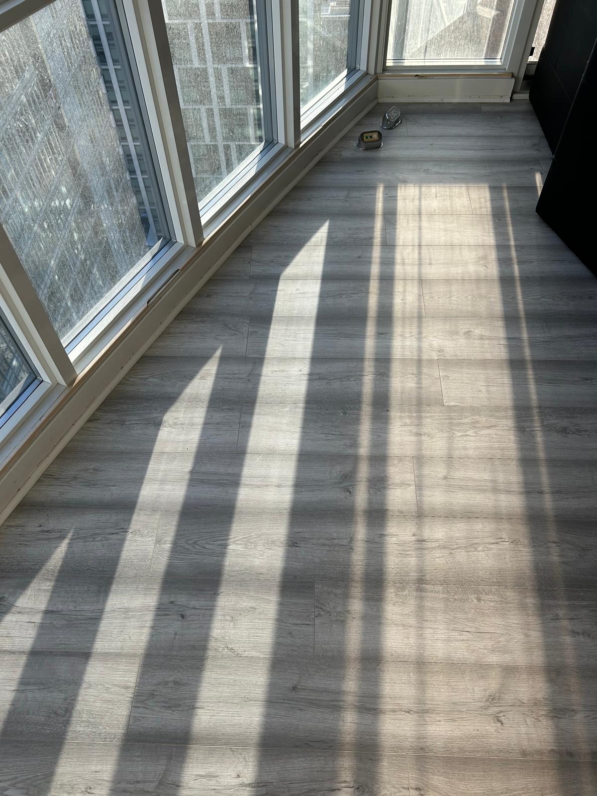 Window Bay Flooring — Luxury Vinyl Plank